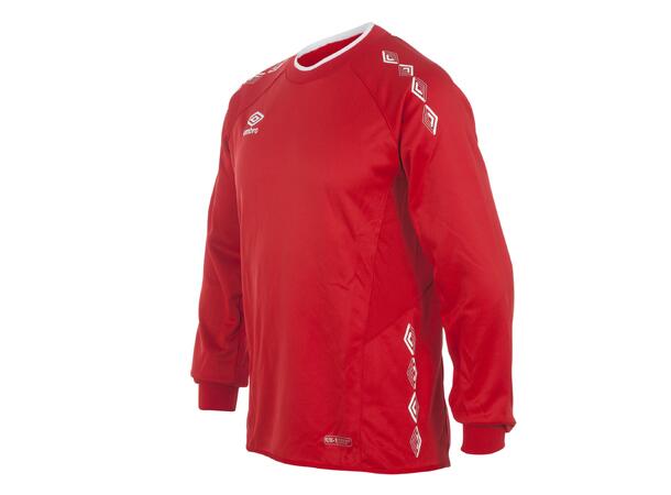 UMBRO UX-1 Trn Sweater Rød/Hvit XXL Teknisk treningsgenser 